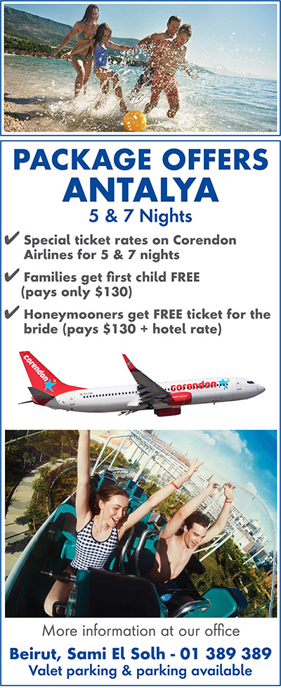 5 nights Antalya offer in July